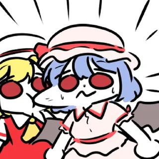 🍔 emoji 可爱东方一 @zhaxia_cn Telegram sticker 10 of 63