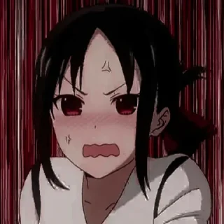 ◾️ emoji ❀:ཻུ۪۪⸙͎ Kaguya Shinomiya - @polosananime Telegram sticker 15 of 37