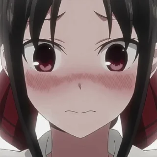◾️ emoji ❀:ཻུ۪۪⸙͎ Kaguya Shinomiya - @polosananime Telegram sticker 8 of 37