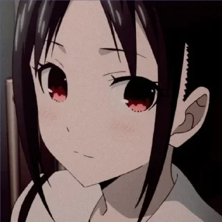 🤙 emoji Kaguya Shinomiya Telegram sticker 17 of 30