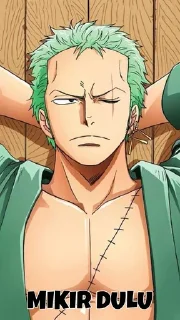 😎 emoji zoro @bagistikerni Telegram sticker 13 of 20