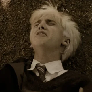 📠 emoji ꜜ ᩠  ꉂ ִֶָ  draco malfoy  ࣪ ͎ @sweetymillsㅤ Telegram sticker 13 of 110