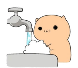 🐱 emoji pastel cat | @cutestickers4you Telegram sticker 21 of 30