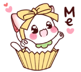 🤗 emoji cute cat "berry" | @cutestickers4you Telegram sticker 11 of 24