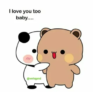 😘 emoji @itzrokeya cute stickers❤️ Vol.1 Telegram sticker 19 of 120