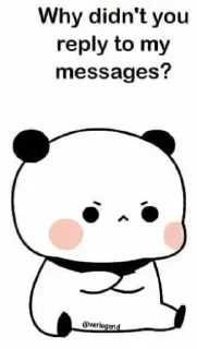 😤 emoji @itzrokeya cute stickers❤️ Vol.1 Telegram sticker 14 of 120