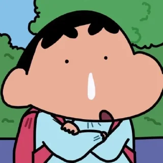 😳 emoji Shinchan Telegram sticker 6 of 44