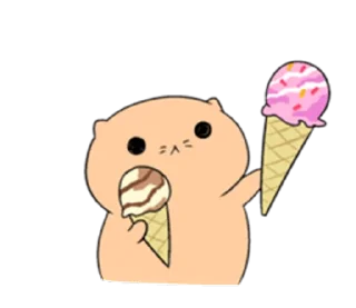 Sticker from pastel cat | @cutestickers4you