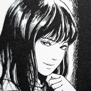 ♟ emoji Tomie kawakami @munguttikel @vllrynnbot Telegram sticker 14 of 16