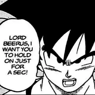 🖤 emoji Goku :: @Hanim1O Telegram sticker 16 of 120