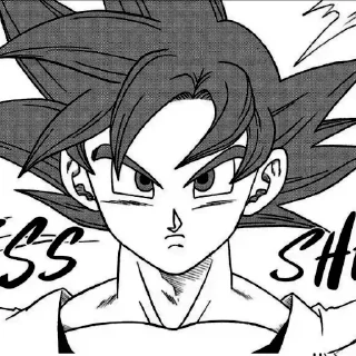 🖤 emoji Goku :: @Hanim1O Telegram sticker 17 of 120