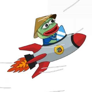 Sticker from PEPE THE COIN