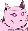 😺 emoji JoJo's Bizarre Adventure Telegram sticker 16 of 41