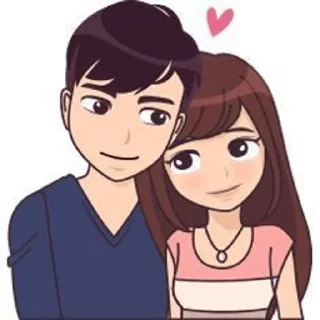 ❤️ emoji Couples❤️ @Pahadi_lover Telegram sticker 17 of 60