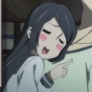 💜 emoji Naomi Tanizaki Telegram sticker 11 of 26