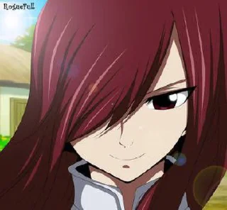 🪐 emoji Erza Scarlet➹By : @Relaynime Telegram sticker 12 of 25