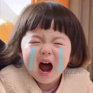 😭 emoji 小孩表情包点击 @shayudidibiaoqing Telegram sticker 23 of 28