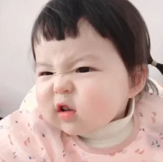 🙁 emoji 小孩表情包点击 @shayudidibiaoqing Telegram sticker 7 of 28