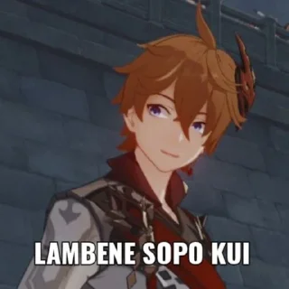 😧 emoji Genshin meme Telegram sticker 24 of 45