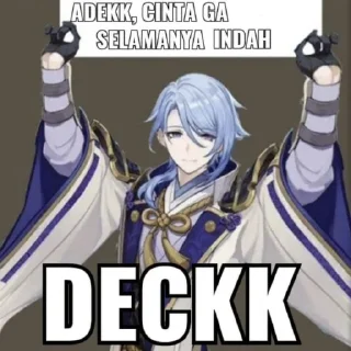 🤡 emoji Genshin meme Telegram sticker 22 of 45