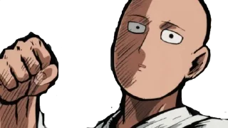 ⚜️ emoji Saitama  [ @VoidxNetwork ] Telegram sticker 19 of 33