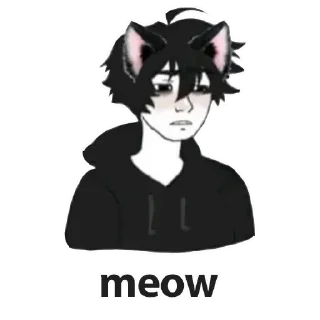😐 emoji Cats and dogs Telegram sticker 18 of 65
