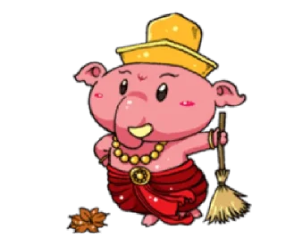 🧹 emoji Kartikeya & Ganesha • @HinduStickers Telegram sticker 22 of 41