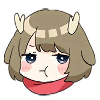 😠 emoji 鹿乃_bilibili | @kano_tg_tz Telegram sticker 22 of 30