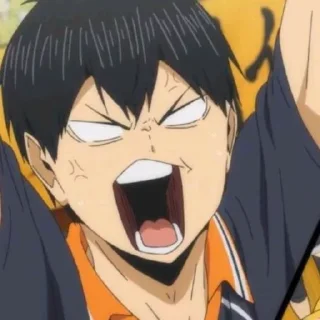 🏐 emoji kageyama @bagistikerni Telegram sticker 19 of 20