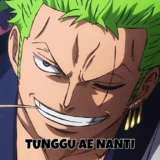😎 emoji zoro @bagistikerni Telegram sticker 9 of 20
