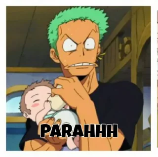 😎 emoji zoro @bagistikerni Telegram sticker 5 of 20
