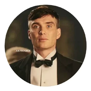 🙂 emoji Tommy Shelby @Vincent_gomas_2255 Telegram sticker 11 of 14
