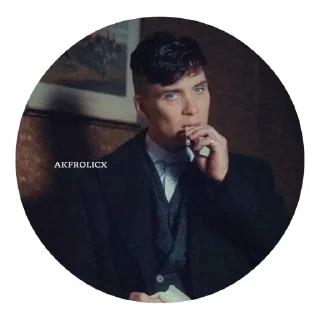🙄 emoji Tommy Shelby @Vincent_gomas_2255 Telegram sticker 5 of 14