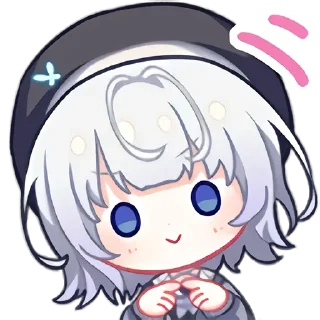 😣 emoji 雫るる 不由 @fivestarrcrest 维护 Telegram sticker 17 of 31