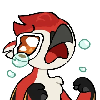 😭 emoji The Zack Pack! (@ZackBird) Telegram sticker 23 of 67