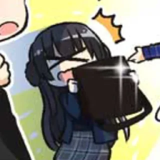 👾 emoji Shirokane Rinko - 🕊️ Telegram sticker 12 of 25
