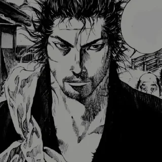 🗻 emoji Miyamoto musashi @Hanim1O Telegram sticker 6 of 120