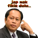 🤔 emoji 1 Malaysia Telegram sticker 7 of 46