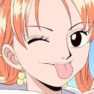 🧡 emoji @STIKERANIMEX ➖ NAMI Telegram sticker 21 of 25