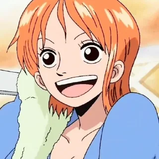 🧡 emoji @STIKERANIMEX ➖ NAMI Telegram sticker 24 of 25