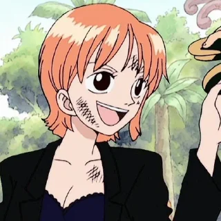 🧡 emoji @STIKERANIMEX ➖ NAMI Telegram sticker 17 of 25