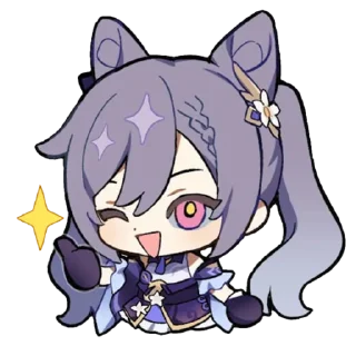 👍 emoji Genshin impact Telegram sticker 11 of 52
