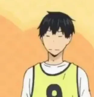 Sticker from Kageyama Tobio @SEXXIESTANGEL