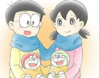 👶 emoji @stickersbag 🌟 Nobita Shizuka 💖 Telegram sticker 7 of 41