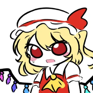 😰 emoji 可爱东方一 @zhaxia_cn Telegram sticker 9 of 63