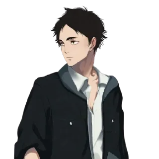 😁 emoji @COZYFOCX : : Long Anime Stickers Telegram sticker 5 of 44
