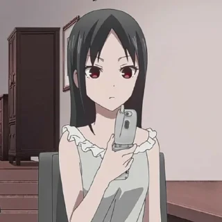 ◾️ emoji ❀:ཻུ۪۪⸙͎ Kaguya Shinomiya - @polosananime Telegram sticker 21 of 37