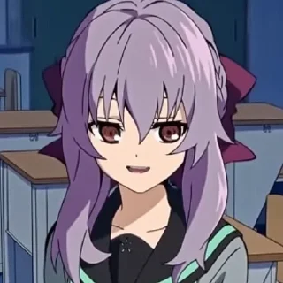 Sticker from shinoa hiragi @CrystalDazed