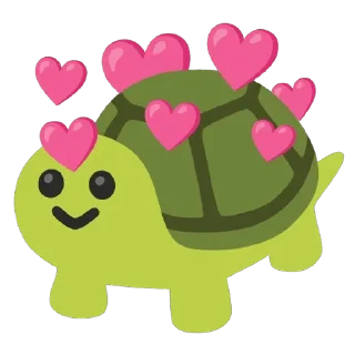💘 emoji Turtles 2 @u1f422 Telegram sticker 5 of 120