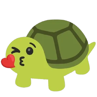 😘 emoji Turtles @u1f422 Telegram sticker 14 of 120